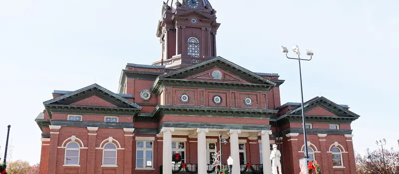 Coweta County Courthouse on the square in Newnan, Georgia